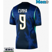 Brazil Matheus Cunha #9 Replica Away Shirt World Cup 2026 Short Sleeve